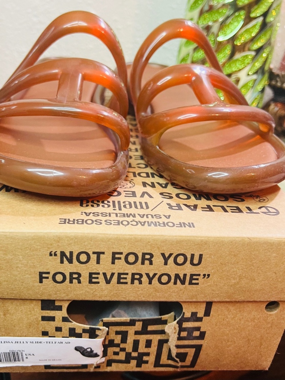 New Melissa & Telfar Sandals - Picture 1 of 4